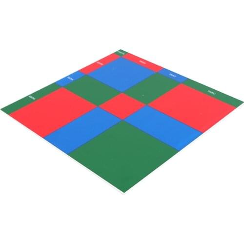Patterns of Square Root Montessori Elementary Materials Wooden Math Toys Equipment to Teach Math Early Educational Toys