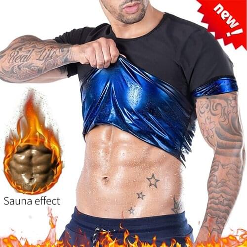 Men Shapewear Waist Trainer Vest Hot Sauna Suits Thermo Sweat Tank Tops Body Shaper Slimming Underwear Compression Workout Shirt