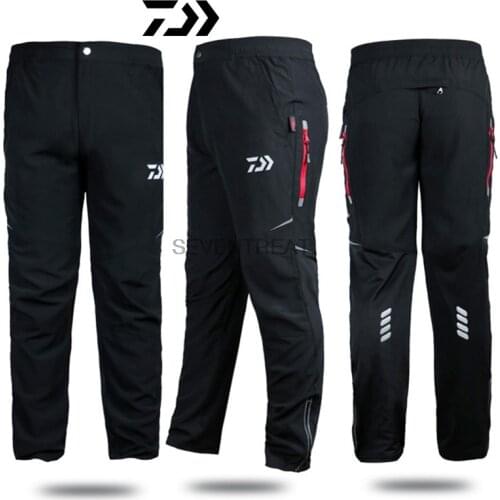 New Professional Men DAIWA Fishing Pants Anti-static Quick Dry Sports Clothing Anti UV Sun Clothes Windproof Breathable Pants