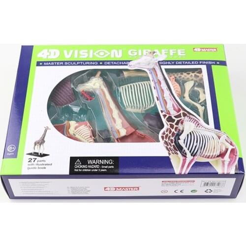Giraffe Educational Model 4D MASTER Puzzle Assembly Toy Animal Organ Anatomy Medicine