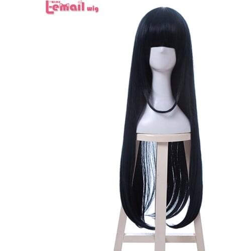 L-email wig New Eromanga Sensei Tomoe Takasago Cosplay Wigs 80cm Dark Cyan Heat Resistant Synthetic Hair Cosplay Wig