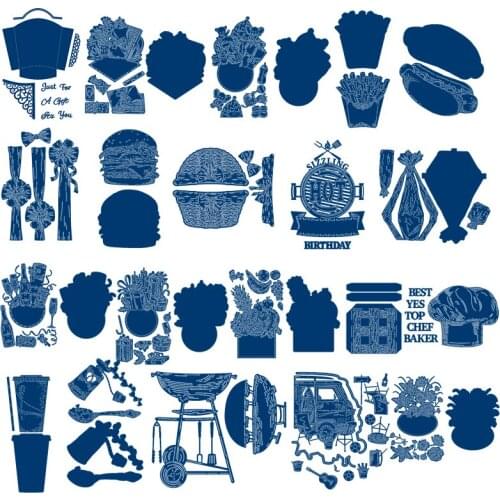 Christmas Gift Box Flower basket Metal Cutting Dies Scrapbooking Album Paper DIY Card decoration Craft Embossing Die Cuts 2019