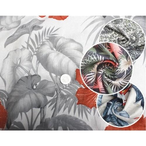 Heavy silk fabrics spun silk cotton high-grade clothing bedding fabrics / 0.5 m