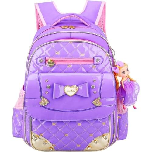 2020 New High Quality Waterproof Nylon Children Backpack Fashion Children School Bags For GirlsSchool Backpacks For 1-3 Grade