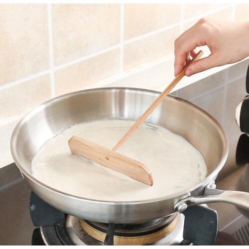 1PC Household Wooden Rack Spreader For Pie Pancake Maker Home Kitchen Tool Accessories Supplies Labor Saving Tool