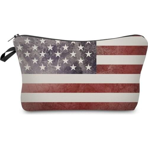 2019 BU STORE Free shipping Makeup Bags With Multicolor Pattern Cute Cosmetics Pouchs For Travel Ladies Pouch Women Cosmetic Bag