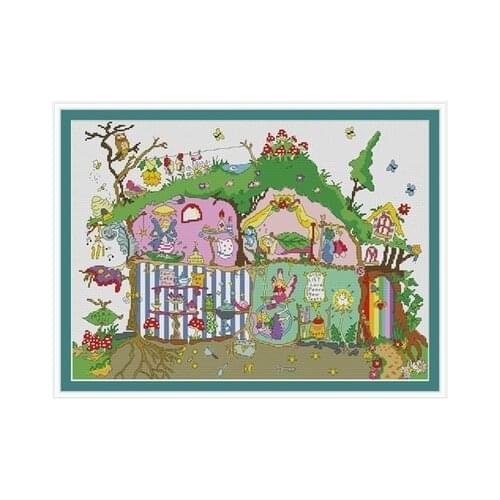 23-Bothy Threads garden boat(14CT) Counted Cross Stitch 11CT 14CT 18CT DIY Cross Stitch Kits Embroidery Needlework Sets