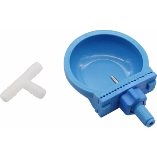 20 Pcs Rabbit Plastic Automatic Water Bowl Drinking Water Accessories Equipment Livestock Breeding