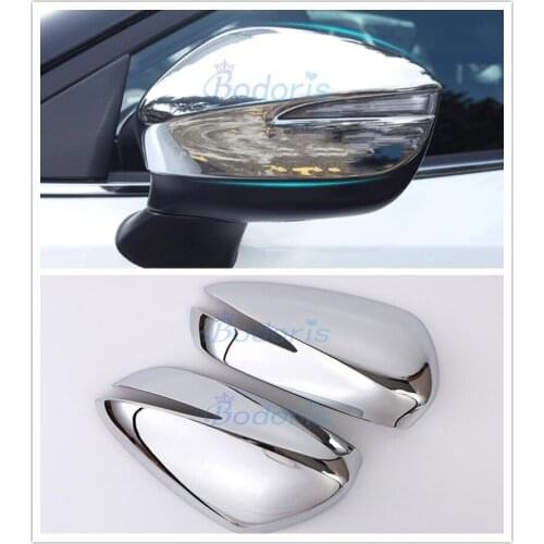 For Mazda CX-5 CX5 2015 2016 Side Wing Mirror Cover Rear View Overlay Rearview Panel Frame Caps Chrome Car-styling Accessories
