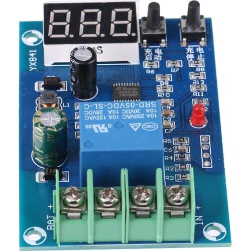 Automatic Charging Module Lithium Battery Protection Board 6-60V 10A Charger Power Supply Switch Module Charge Control Module