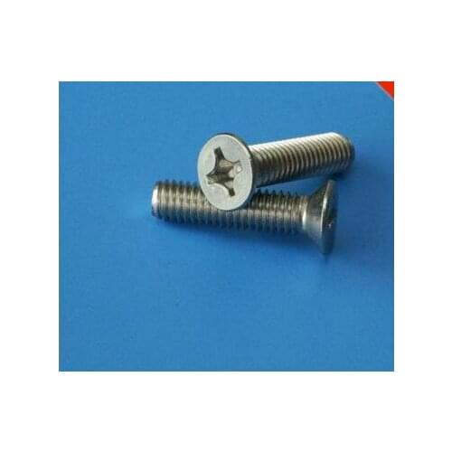 Hardware supplies 304 stainless steel countersunk head screws with flat head screws M2*4