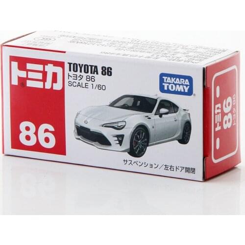 Takara Tomy Tomica 1/60 Toyota 86 Metal Diecast Model Toy Car New in Box #859833