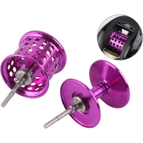 TEUKIM Fishing Reel Spool Micro Aluminium Alloy Super Light Wheel Cup DIY Accessory Suit For Abu Bmax3 Pmax3 Smax3