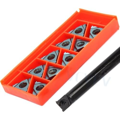 1pc SNL0016 SNL0020R16 SNL0025S16 CNC Lathe Internal Thread Turning Tool + 16ER 0.5 3.5 ISO Hard Alloy Inserts Machine Tool Suit