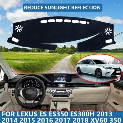 Car Inner Dashboard Cover Capet Cape for Lexus ES ES350 ES300h 2013 2014 2015-2018 XV60 350 Dashmat Sunshade Pad Cover Dash Mat