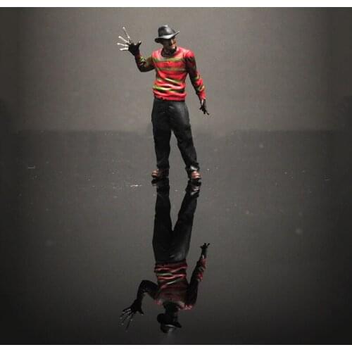 1/64 Doll Freddy Car Model for Diecast Vehicle Models Toys Parts Scene Accessories Ornaments Collection Display Gifts Souvenir