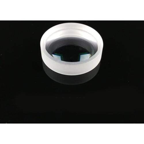 1pc Glass Optical Test Concave Lens 30mm Diameter -60mm Focal Length Glass Optical Instrument Triple Prism For Sensors