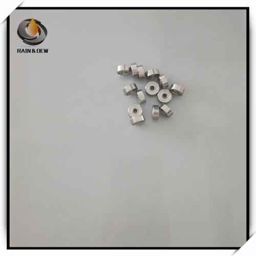 10Pcs SR2-5TLZW Hybrid ceramic stainless steel P4 Grade Handpiece Turbine High Speed Drill Bearings SR2-5
