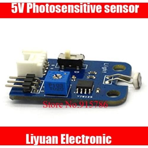 5pcs 5V Photosensitive sensor / light sensitive switch circuit module / light detector 3p / 4p Interface