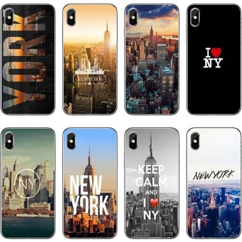 New york city Soft Phone Case For Samsung Galaxy A71 A70 A60 A51 A50 A41 A40 A31 A30 A20E A21S A12 A10 A7 A5 A3
