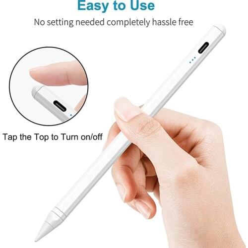 For iPad Pencil Stylus Pen For iPad Pro 11 12.9 2018 2020 2021 7th 8th Air 3 4 mini 5 For Apple Pencil 2 1