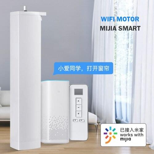WIFI Electric Curtain Motor MIJIA Smart APP Remote Control XIAOMI Vioce Control via Alexa Echo and Google Home for Smart Home