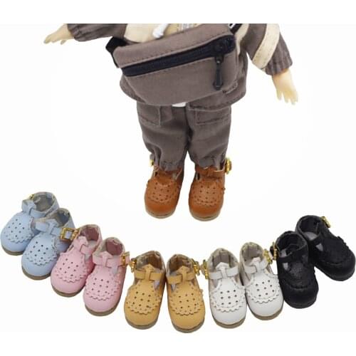 HOUZIWA New OB11 Shoes 1/12 BJD Doll Accessories Doll Shoes For OB11 Doll
