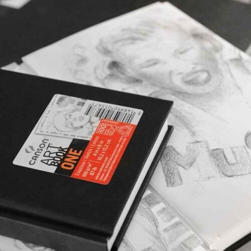 Frence CANSON Imported Sketchbook Sketch Hand-painted Hard Skin Acid-free A4 Book for Drawing Art Supplies