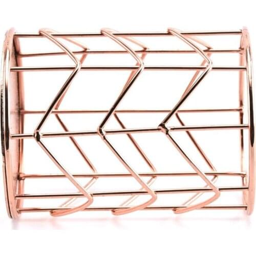 Hot 100pcs/lot Makeup Storage Box Cylindrical Case Storage Lipstick Brush Pen Holder Organizer Iron