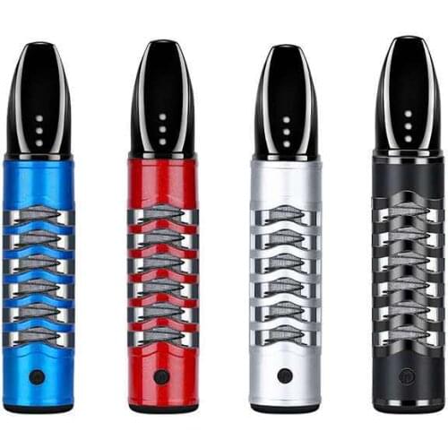 Anti-ash Cigarette Holder with USB Rechargeable Lighter Thick and Thin Cigarette Dual-use Lazy Smoking Artifact Gifts for Men