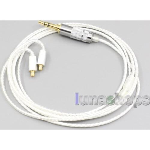 LN007033 Hi-Res Silver Plated 7N OCC Earphone Cable For Acoustune HS 1695Ti 1655CU 1695Ti 1670SS