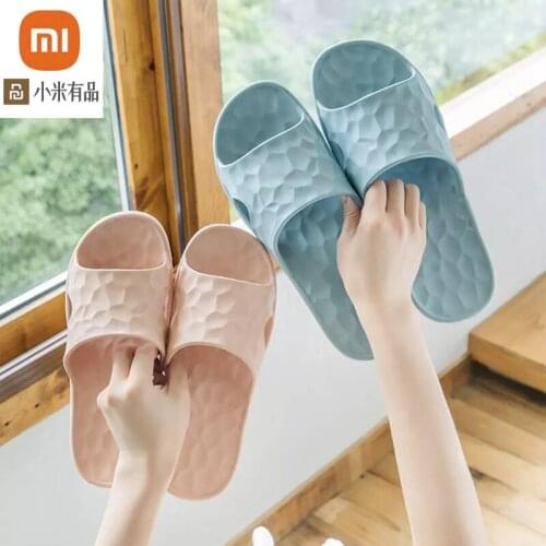 Xiaomi youpin men and women Q bomb flip flops environmental protection EVA slippers lightweight non-slip soft household sandals