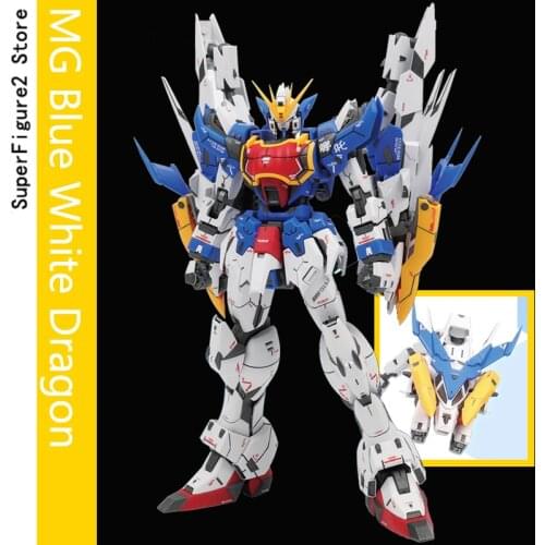 Supernova Out of Print Spot 1/100 EW MG XXXG-01S Double Head Dragon Blue White Dragon Color Special Edition Action Figure Toy