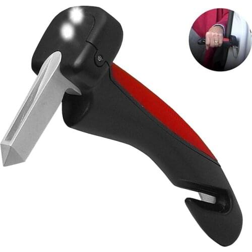 Car Door Handle Assist Bar Non-Slip Elderly Vehicle Standing Support Safety Hammer Mobility Aid Window Breaker Car Accessories