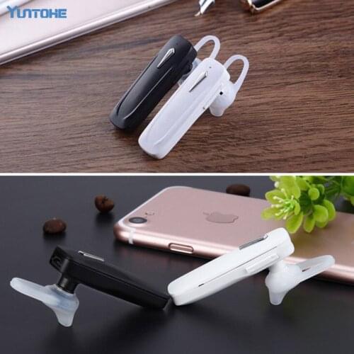 200pcs/lot Wireless Bluetooth Earphone Handfree Mic Gamer Wholesale Universal for All Phone for IPhone Xiaomi Mi Black White