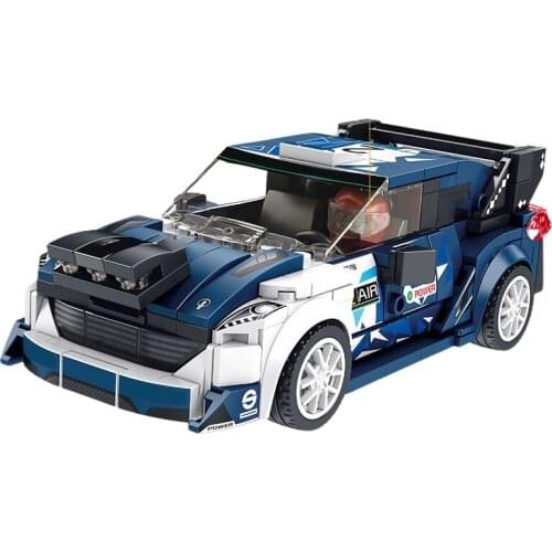 2021 Ford Speed Champions Sports Racing Car Creator Supercar DIY Building Blocks Set Vehicle Bricks Classic Moc Model Kids Toys