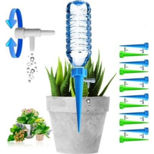 12Pcs/lot Automatic Irrigation Tool Spikes Automatic Flower Plant Garden Supplies Self-Watering Device Self Watering Planters