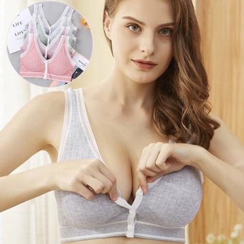 New Maternity Nursing Bra Breastfeeding Bra Pregnant Women Vest Breathable Female Wireless Underwear Clothes Pregnancy Bra