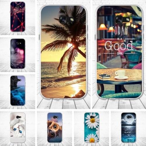 TPU Case for Samsung Galaxy A5 2017 Case Silicone Back Cover for Samsung Galaxy A520F SM-A520F Case Print Phone Covers A5 2017