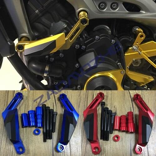 For Yamaha MT09 MT-09 MT 09 FZ09 FZ 09 FZ-09 FJ-09 Tracer 900 XSR900 2013-2019 Telaio slider Crash Pad Protector