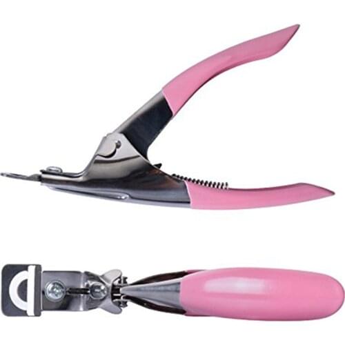 ELECOOL Stainless Steel Nail Cuticle Nipper Clipper Fingernail Toenail U-shaped Scissor Plier Dead Skin Remove Trimming Tool
