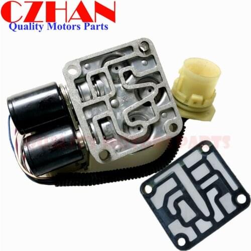 Transmission Solenoid W/Gasket F6RZ-7G391-A XS7P-7G391-AA for Ford CD4E 1994-UP 4-Speed Contour Mystique Probe OEM F6RZ7G391A