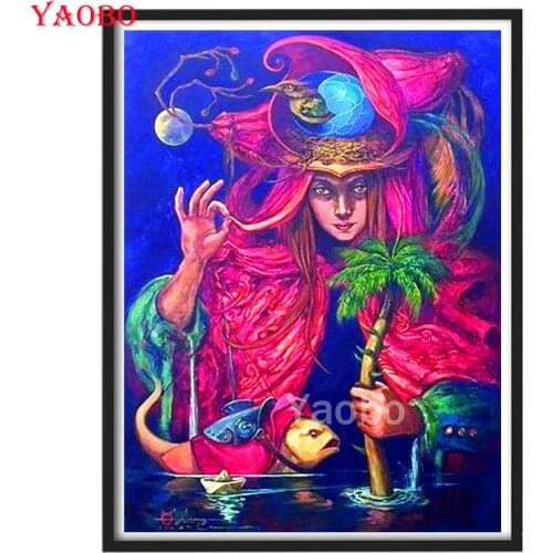 Cartoon Wizard Diamond Painting Full Square New Arrival Diamond Mosaic Cross Stitch Embroidery Rhinestone Picture Home Decor