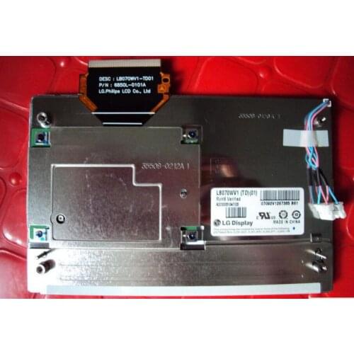 Lb070wv1 (TD) (01) td01 - lb070wv1 td01 New 7 polegada cran LCD W204 lb070wv1 is the GPS navigation audio