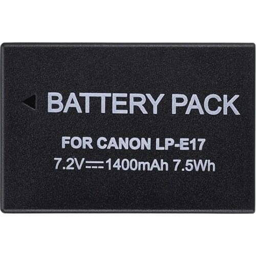 LP-E17 LPE17 LP E17 Canon EOS 1100D 1200D 1300D 2000D Rebel T3 T5 T6 KISS X50 X70 digital camera battery