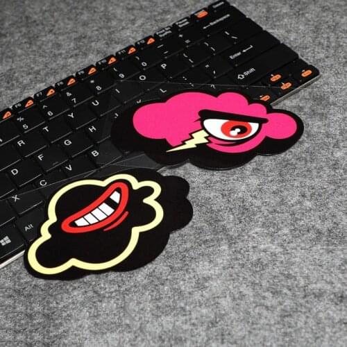 LuLuSticker #169 Angels vs. Devils Clouds Spoof Funny Cartoon Stickers Cartoon Car Motorcycle Waterproof Car Stickers and Decals