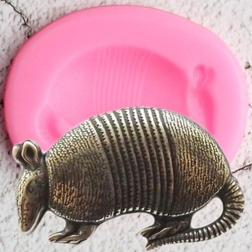 Cute Mouse Silicone Fondant Mould Candy Polymer Clay Chocolate Fondant Mold DIY Kitchen Baking Cake Decorating Tools