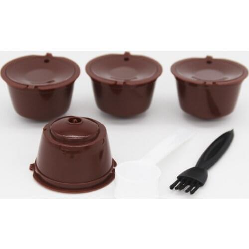 Cafe Reusable Coffee Capsule For All Models Refillable Filters Baskets Pod Soft Taste Sweet