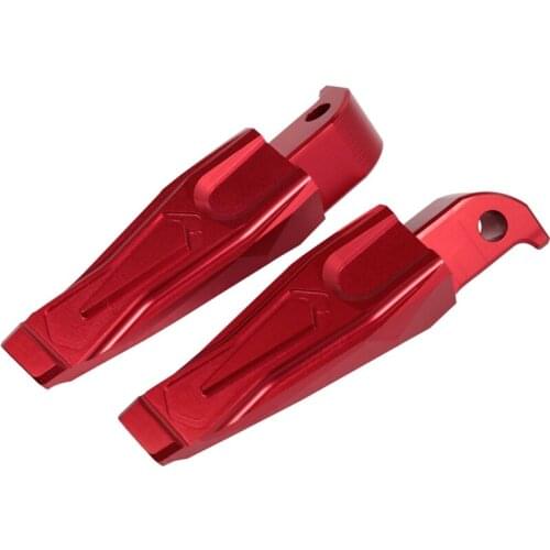 Motorcycle Aluminum Rear Foot Peg Pedals Footrest for Yamaha NMAX155 AEROX NVX XMAX TMAX 155 300 530 Accessories