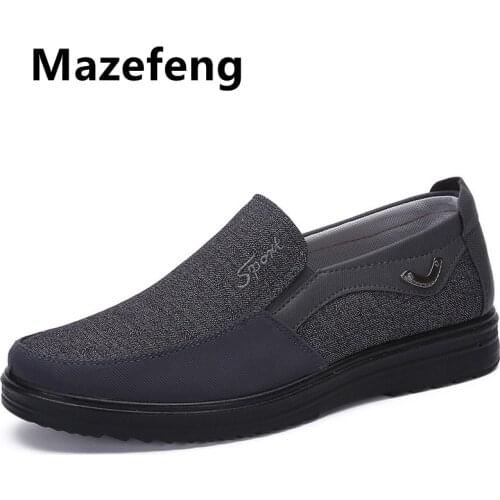 Men Casual Shoes Breathable Loafers Sneakers 2020 New Fashion Comfortable Flat Handmade Retro Leisure Loafers Shoes Men Shoes